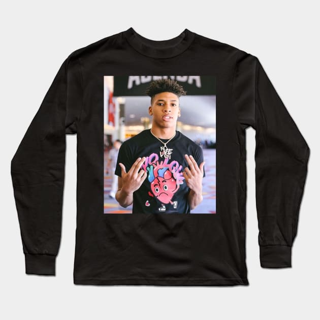 NLE Choppa Long Sleeve T-Shirt by jhalfacrelange